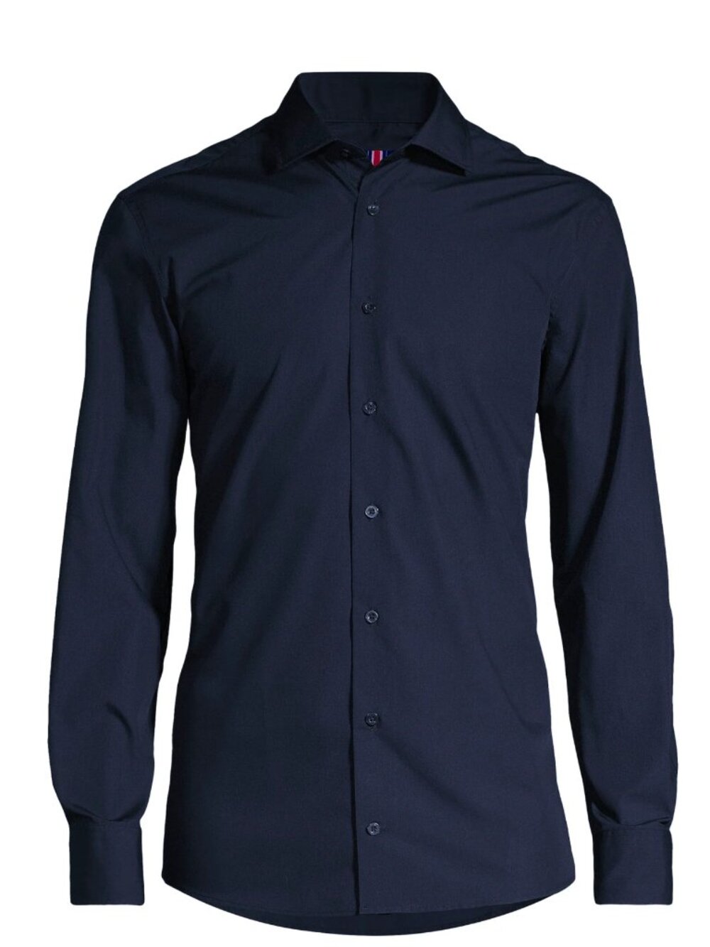 Navy Button-Up Dress Shirt Soul of London